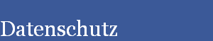 Datenschutz